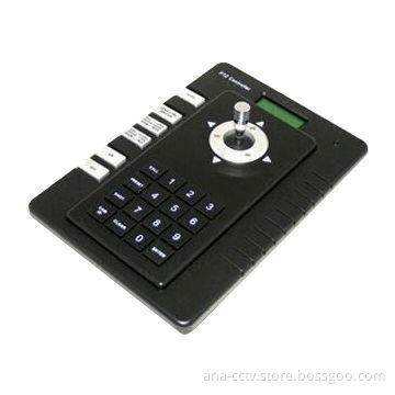 PTZ Controller, 3D Keyboard, RS-485, Controlled Smartly/Freely, Used for Speed Dome/Zoom Cameras